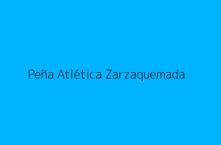 Peña Atlética Zarzaquemada